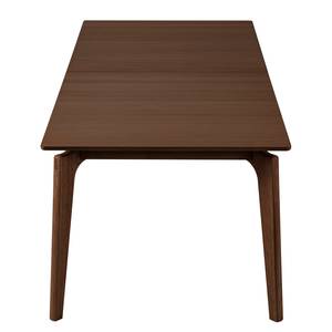 Table Nysted Partiellement en bois massif - Noyer - Largeur : 220 cm