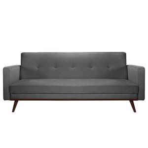 Canapé convertible Daru Deluxe I Tissu - Anthracite clair