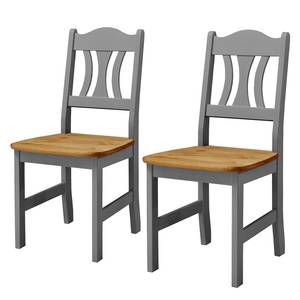 Chaises Bastide (lot de 2) Pin massif