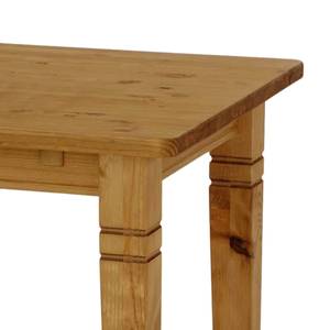 Table Bergen II Pin massif / Couleur bois lessivé - Epicéa lessivé - 120 x 78 cm - Sans rallonge