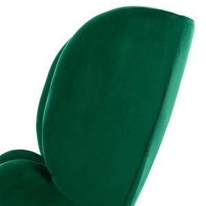 Fauteuil Megina Fluweel - Antiek groen