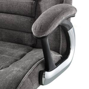 Fauteuil de direction Cambs Microfibre / Métal - Gris / Chrome