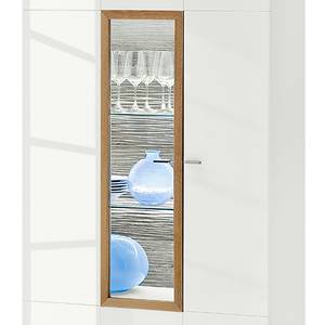 Armoire vitrine Ledigos III Blanc brillant / Blanc