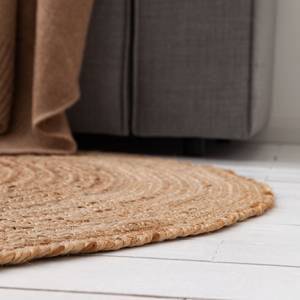 Tapis en jute Magna Jute - Beige - Diamètre : 200 cm