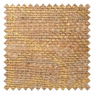 Pouf Karatschi Jute - Beige / Gold