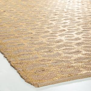 Tapis en jute Karatschi Jute - Beige / Doré