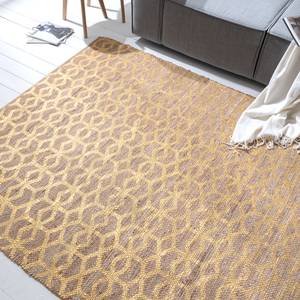 Juten vloerkleed Karatschi jute - beige/goudkleurig