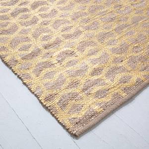 Juteteppich Karatschi Jute - Beige / Gold