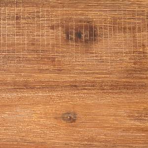 Mensola MANCHESTER Acacia legno massello / metallo, acacia/antracite - 22 x 85 cm