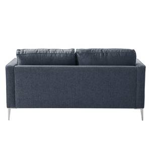 Sofa Mirabela (2-Sitzer) Strukturstoff - Graublau