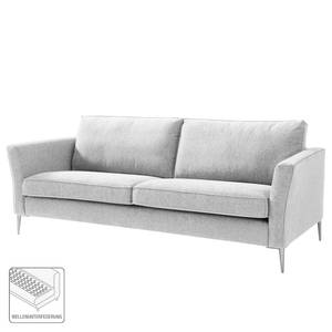 Sofa Mirabela (3-Sitzer) Strukturstoff - Platingrau