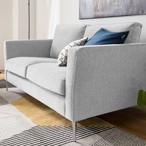 Sofa Mirabela (2-Sitzer) Strukturstoff - Platingrau