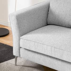 Sofa Mirabela (2-Sitzer) Strukturstoff - Platingrau