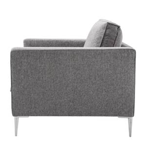 Fauteuil Mirabela structuurstof - Hazelnootkleurig - Hazelnootkleurig