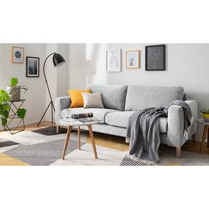 Sofa Berilo (2-Sitzer) Strukturstoff - Platingrau