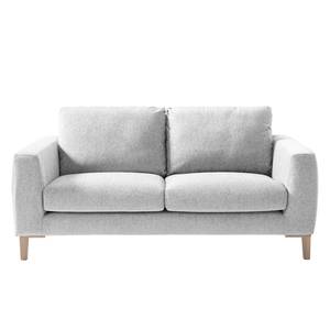 Sofa Berilo (2-Sitzer) Strukturstoff - Platingrau