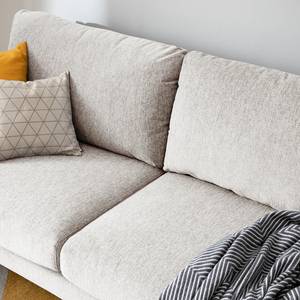 Sofa Berilo (2-Sitzer) Strukturstoff - Kies