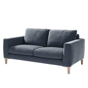 Sofa Berilo (2-Sitzer) Strukturstoff - Graublau