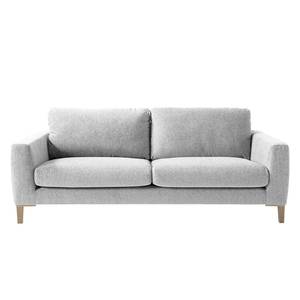 Sofa Berilo (3-Sitzer) Strukturstoff - Platingrau