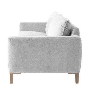 Sofa Berilo (3-Sitzer) Strukturstoff - Platingrau