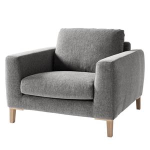 Fauteuil Berilo Tissu structuré - Noisette - Noisette