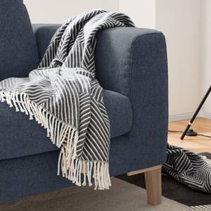 Fauteuil Berilo Tissu structuré - Gris bleu - Gris bleu