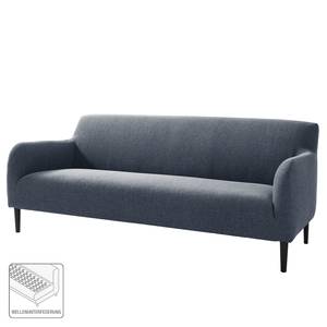 Sofa Maruto (3-Sitzer) Strukturstoff - Graublau