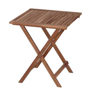 Table pliante Mimo Acacia massif - Marron