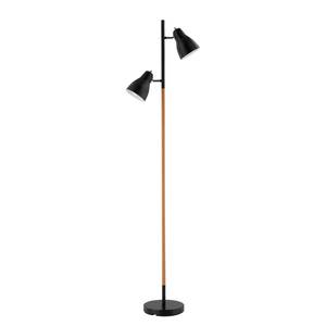 Lampadaire Tripod Pic Fer - Noir / Imitation pin