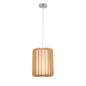 Hanglamp Wiko massief lindehout - bruin