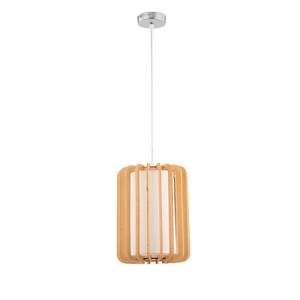 Hanglamp Wiko massief lindehout - bruin