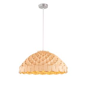 Suspension Skulpa Wood III Tilleul massif - Marron