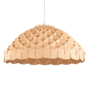 Hanglamp Skulpa Wood III massief lindehout - bruin