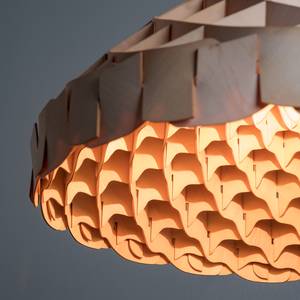 Hanglamp Skulpa Wood III massief lindehout - bruin