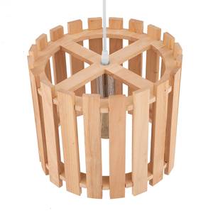 Hanglamp Lenko massief lindehout - bruin