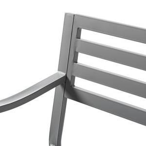 Banc de jardin Sophy Acier - Argenté