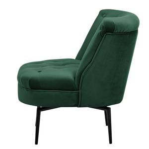 Fauteuil Jonas II Velours - Vert foncé