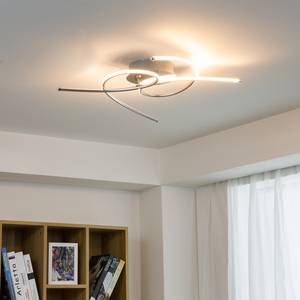 LED-plafondlamp Lahti Plexiglas/aluminium - 2 lichtbronnen