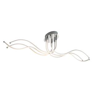 Plafonnier LED Lunnister I Plexiglas / Aluminium - 6 ampoules