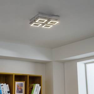 LED-plafondlamp Batala Plexiglas/aluminium - 4 lichtbronnen