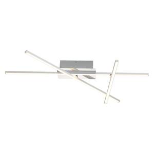 Plafonnier LED Morioka Plexiglas / Aluminium - 3 ampoules