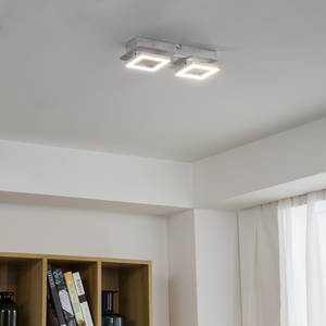 LED-plafondlamp Batala Plexiglas/aluminium - 2 lichtbronnen