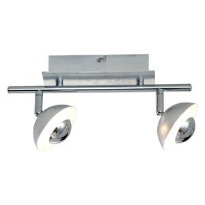 LED-plafondlamp Bellary Aluminium - 2 lichtbronnen