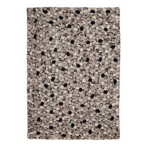 Tapis en laine Estancia Laine - Blanc / Noir