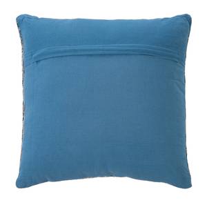 Coussin Divin Tissu mélangé - Gris clair / Turquoise