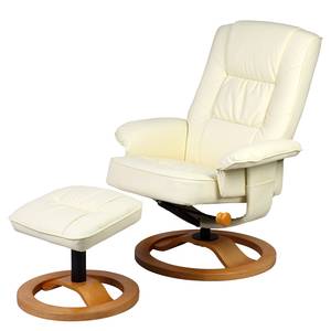 Fauteuil de relaxation Montreal Avec repose-pieds - Imitation cuir