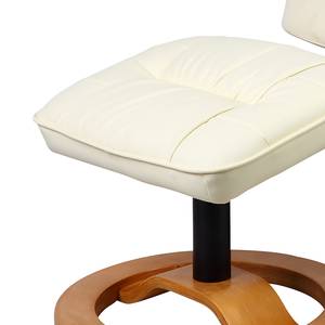 Relaxfauteuil Montreal met hocker - kunstleer