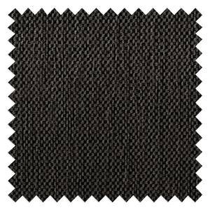 Ecksofa Crawford I Webstoff Webstoff Saia: Schwarz-Braun - Breite: 255 cm - Longchair davorstehend links