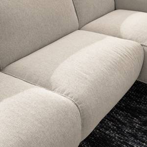 Ecksofa Crawford I Webstoff Webstoff Saia: Beige - Breite: 285 cm - Longchair davorstehend rechts