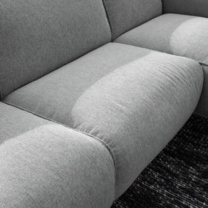 Ecksofa Crawford I Webstoff Webstoff Saia: Hellgrau - Breite: 285 cm - Longchair davorstehend rechts